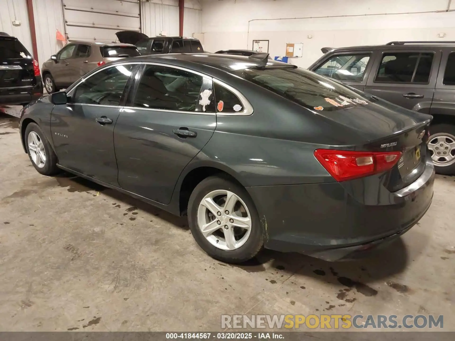 3 Photograph of a damaged car 1G1ZC5ST7KF140235 CHEVROLET MALIBU 2019