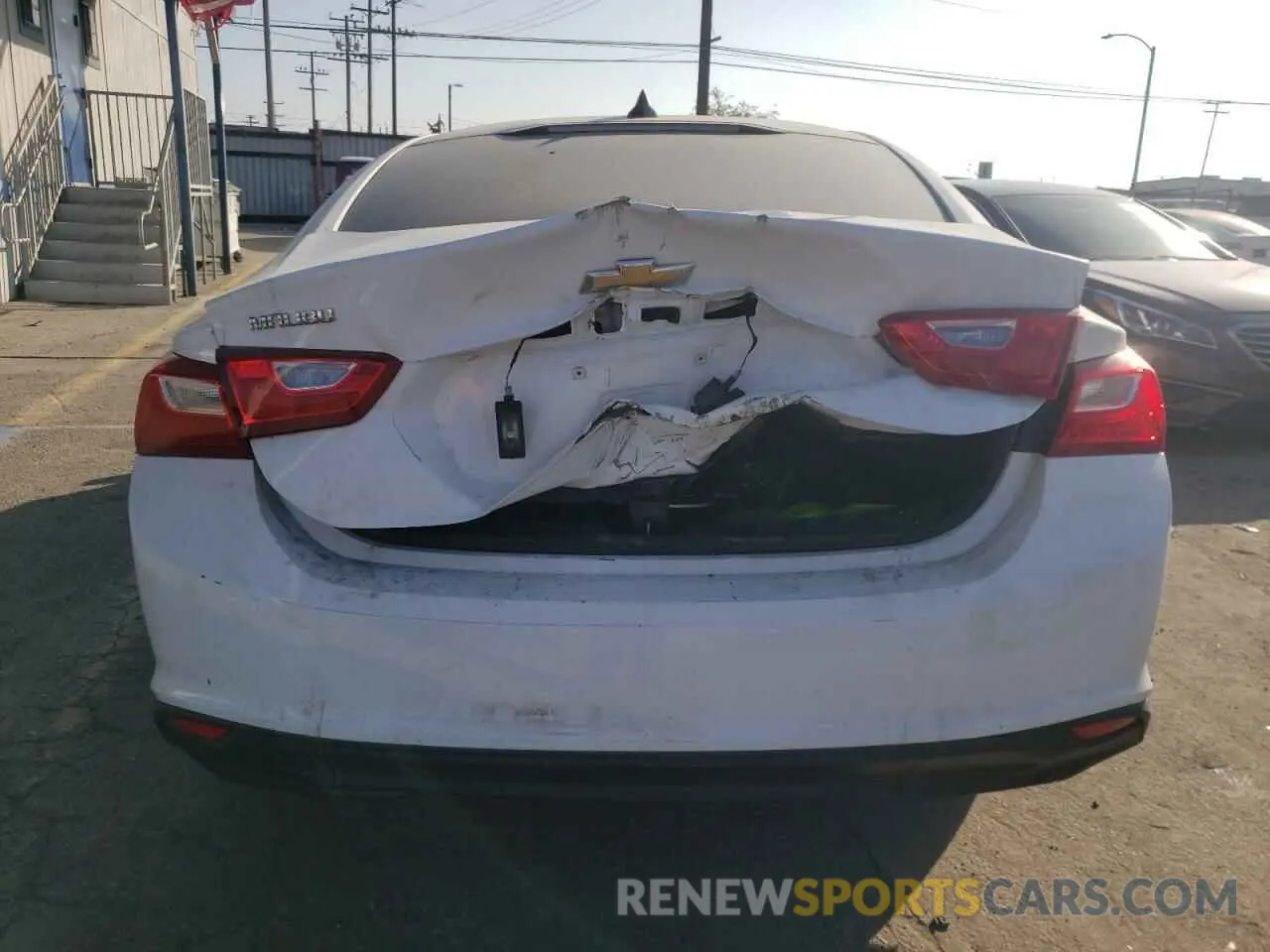 6 Photograph of a damaged car 1G1ZC5ST7KF173980 CHEVROLET MALIBU 2019