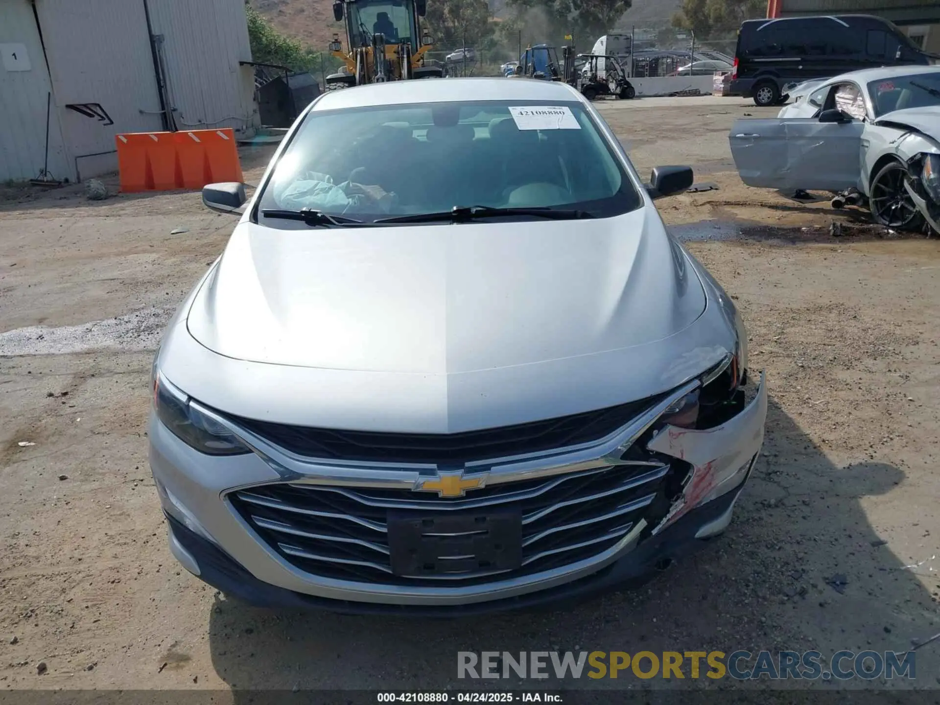12 Photograph of a damaged car 1G1ZC5ST7KF184946 CHEVROLET MALIBU 2019