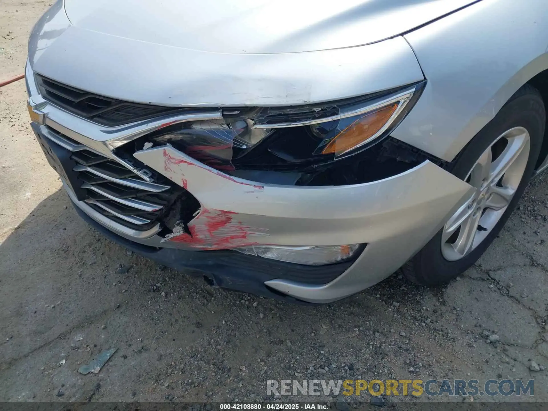 6 Photograph of a damaged car 1G1ZC5ST7KF184946 CHEVROLET MALIBU 2019