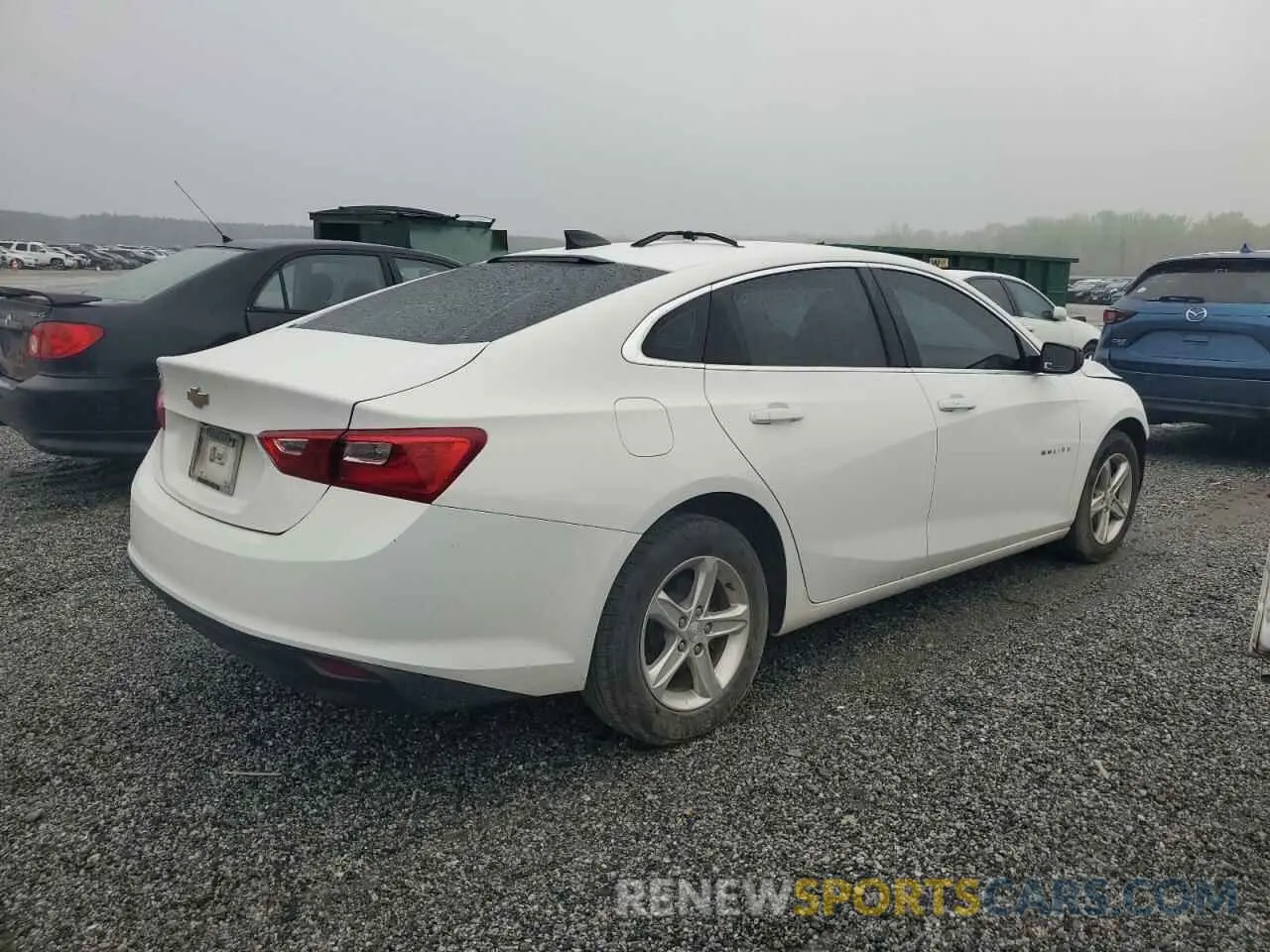 3 Photograph of a damaged car 1G1ZC5ST8KF182834 CHEVROLET MALIBU 2019