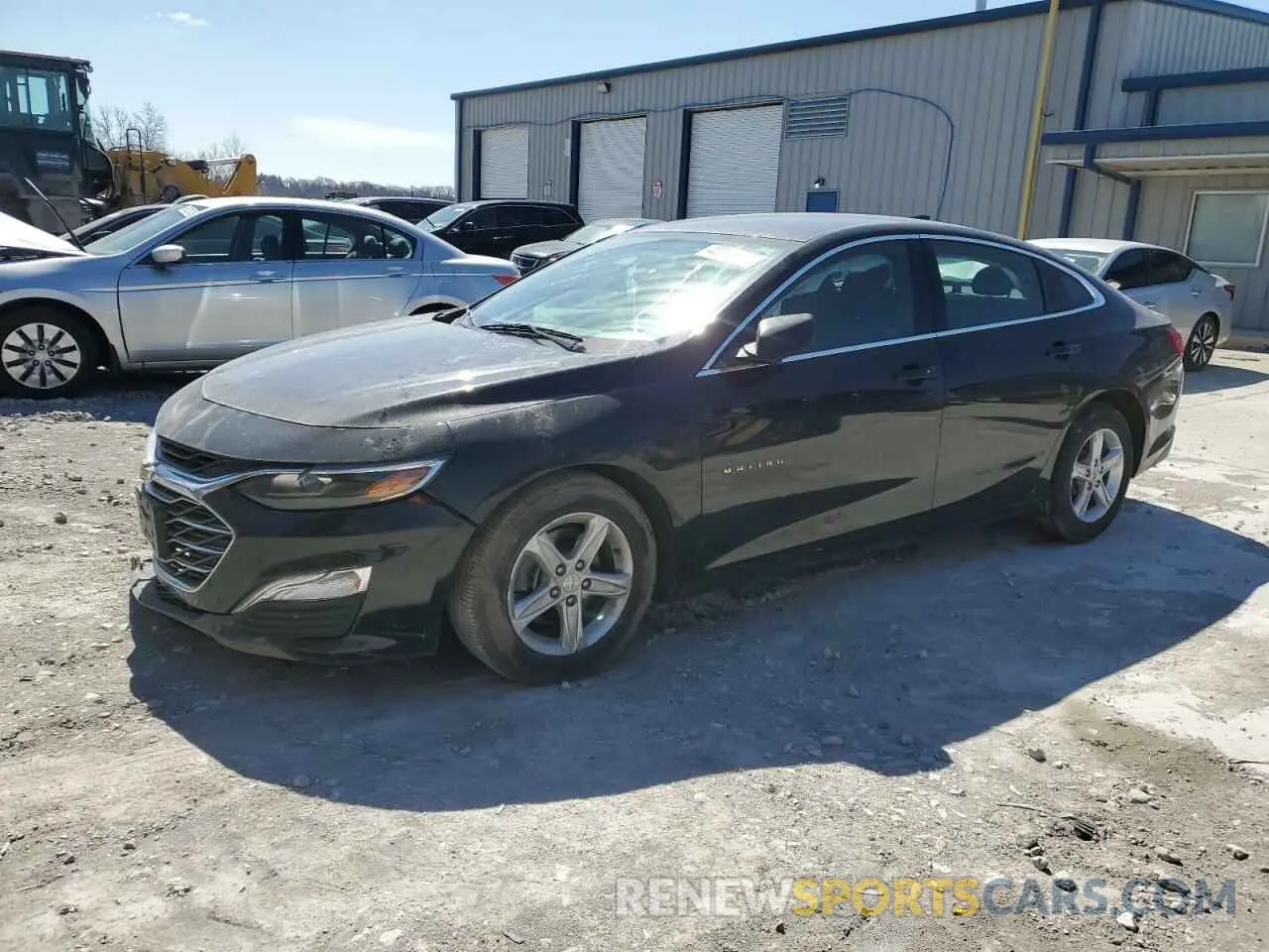 1 Photograph of a damaged car 1G1ZC5ST8KF210857 CHEVROLET MALIBU 2019