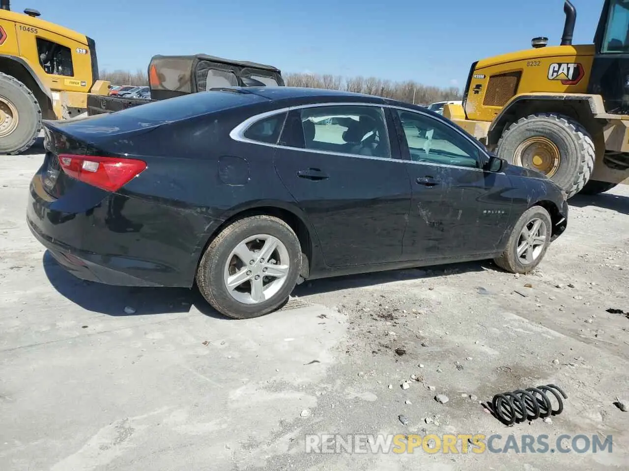 3 Photograph of a damaged car 1G1ZC5ST8KF210857 CHEVROLET MALIBU 2019