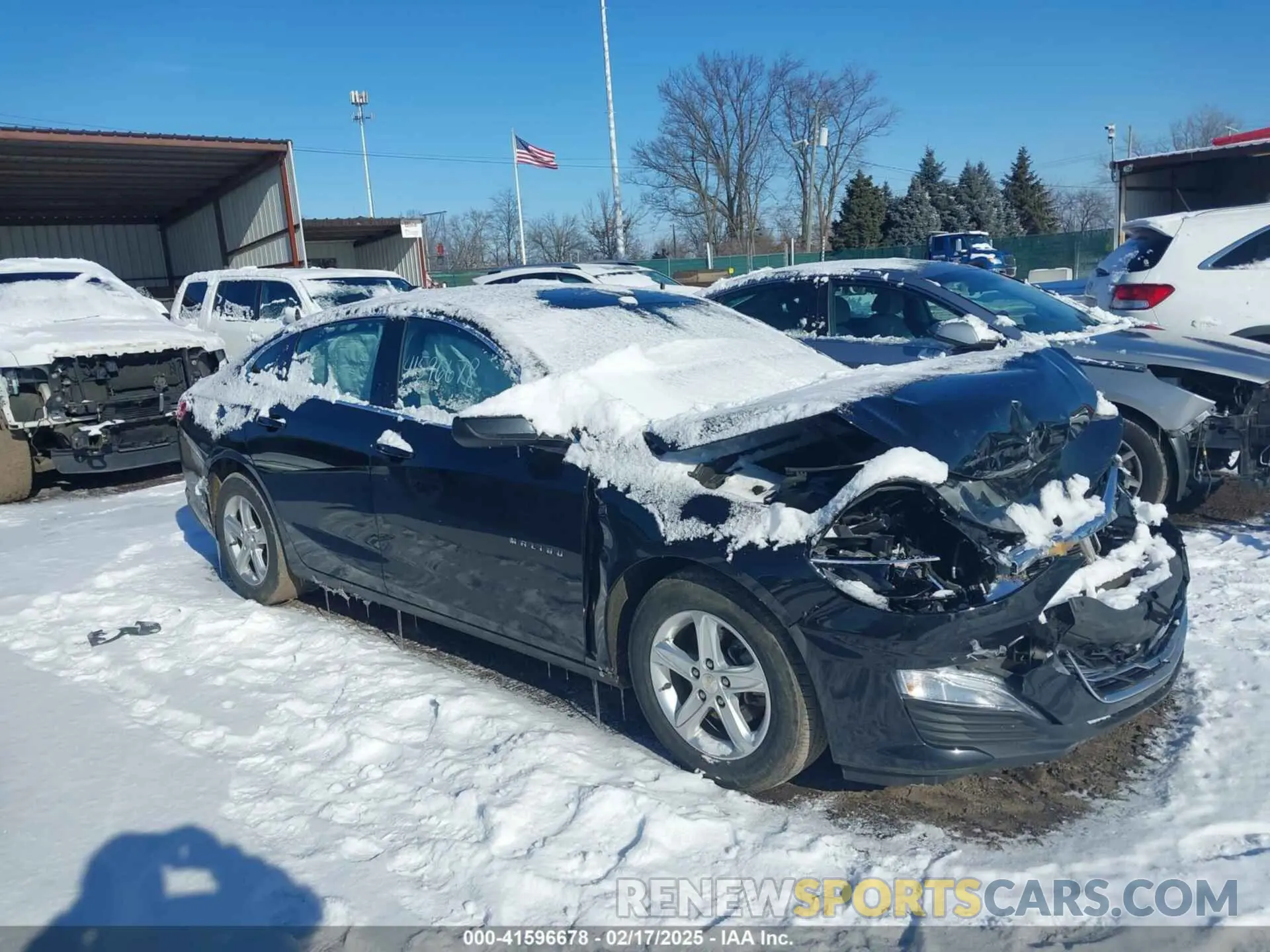 12 Photograph of a damaged car 1G1ZC5ST9KF135456 CHEVROLET MALIBU 2019