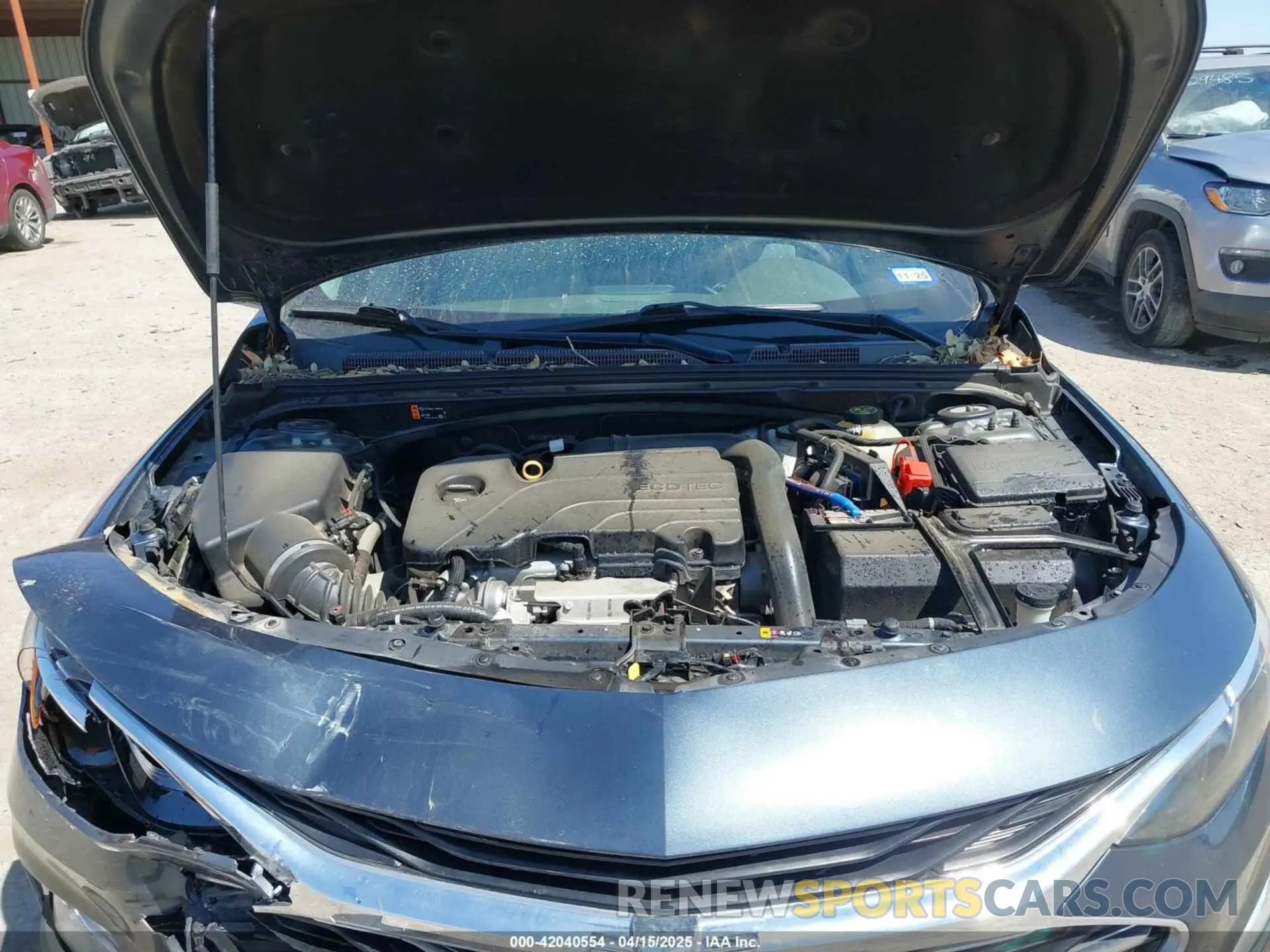 10 Photograph of a damaged car 1G1ZC5ST9KF169056 CHEVROLET MALIBU 2019
