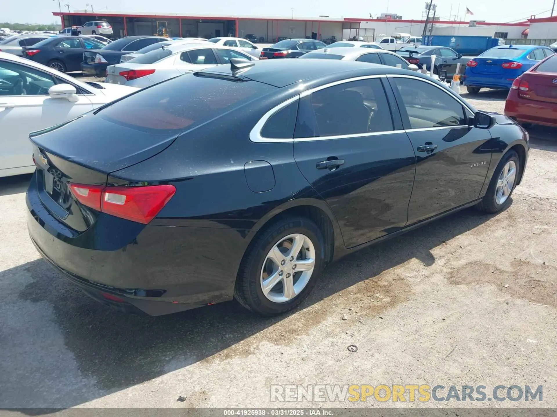 4 Photograph of a damaged car 1G1ZC5ST9KF211953 CHEVROLET MALIBU 2019