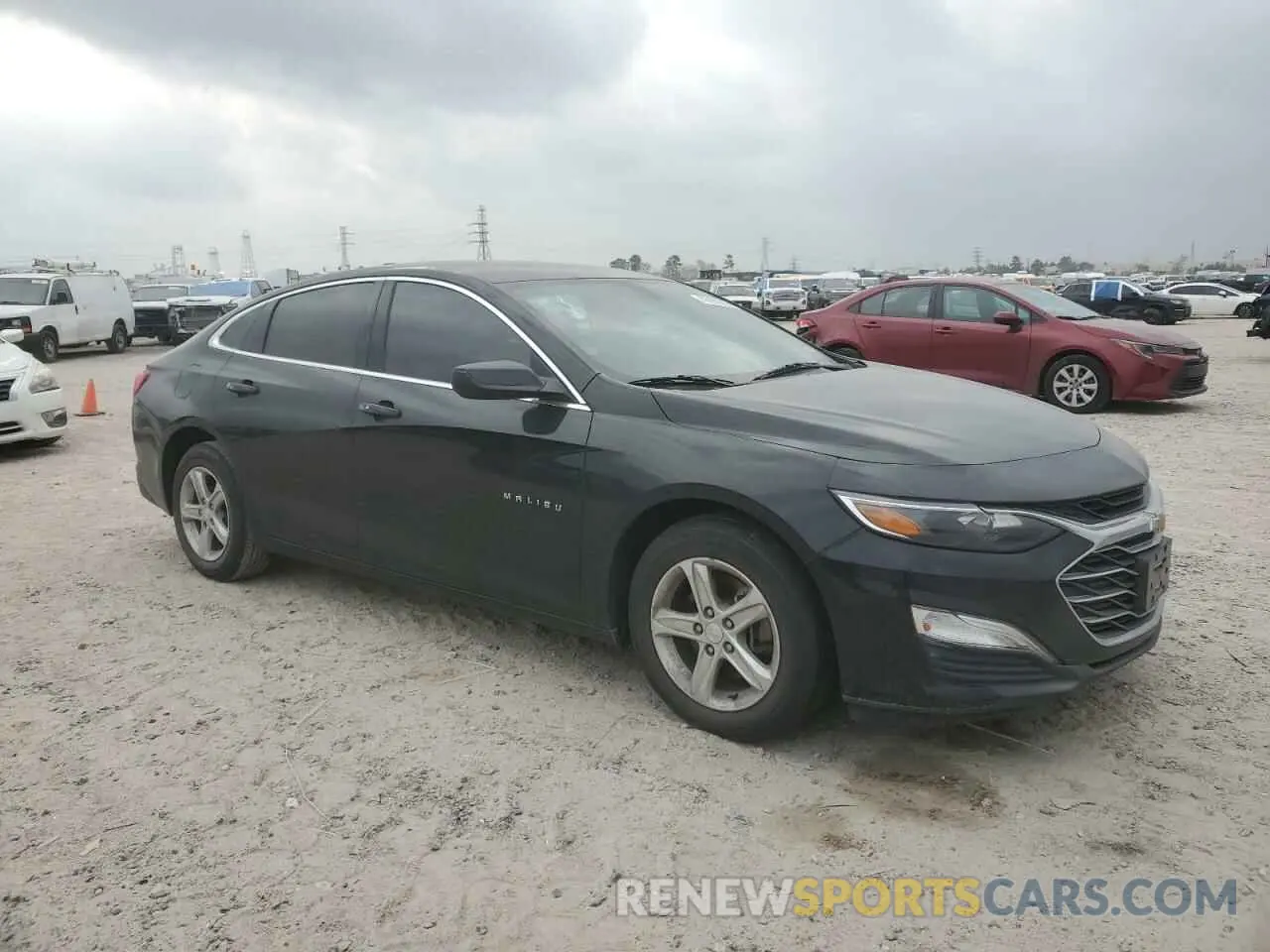 4 Photograph of a damaged car 1G1ZC5STXKF171088 CHEVROLET MALIBU 2019