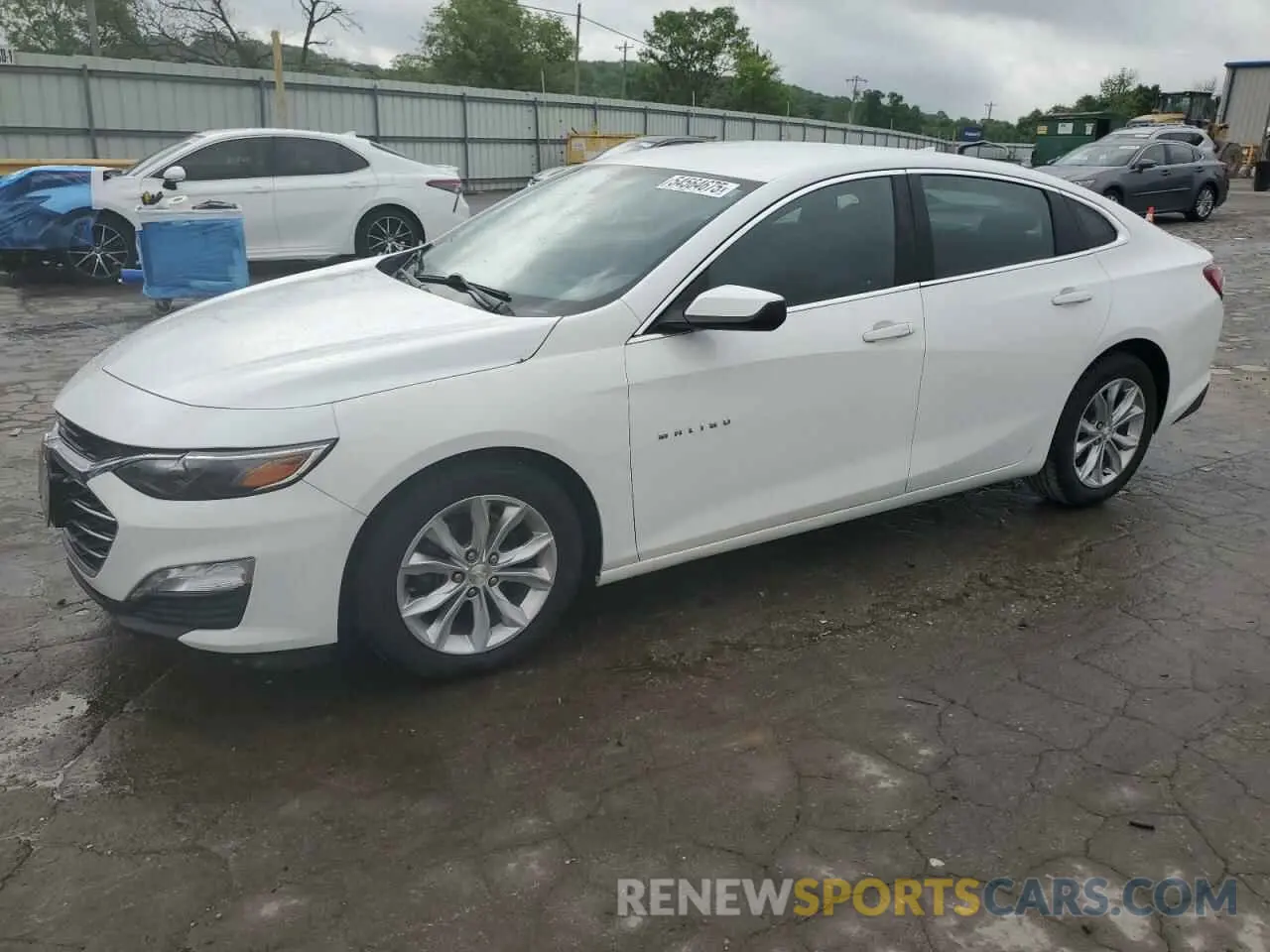1 Photograph of a damaged car 1G1ZD5ST0KF107090 CHEVROLET MALIBU 2019