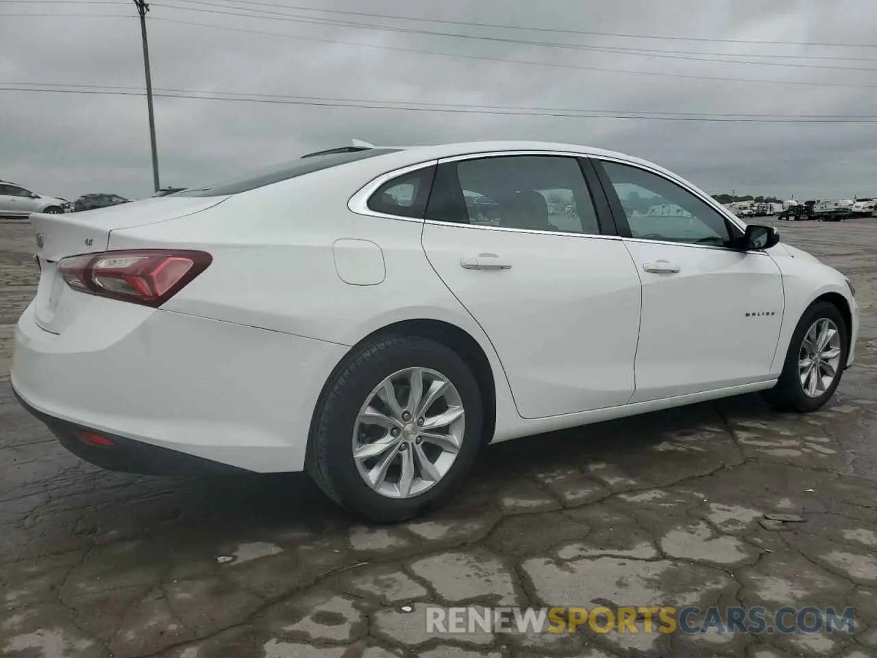 3 Photograph of a damaged car 1G1ZD5ST0KF107090 CHEVROLET MALIBU 2019