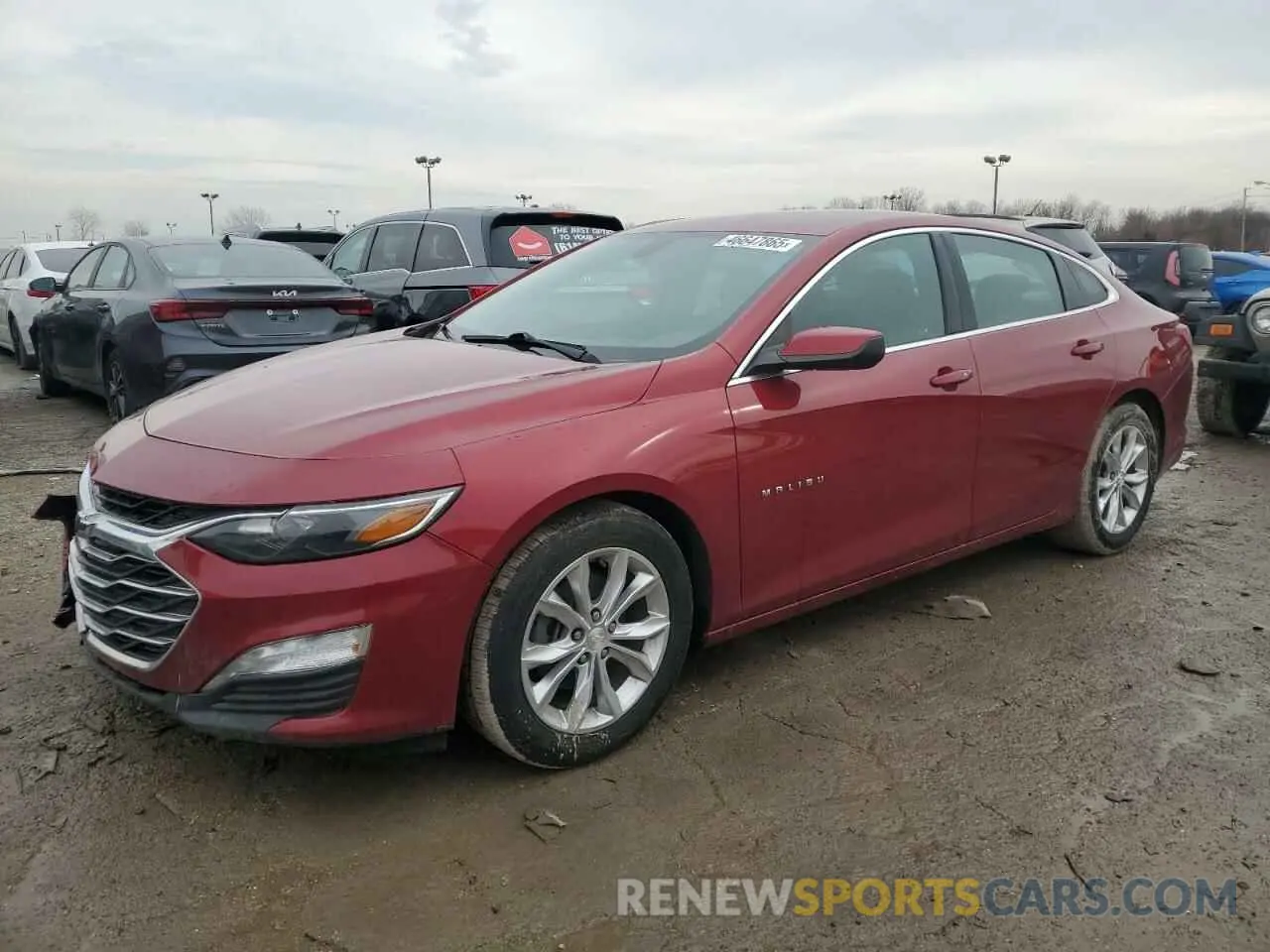 1 Photograph of a damaged car 1G1ZD5ST0KF111771 CHEVROLET MALIBU 2019