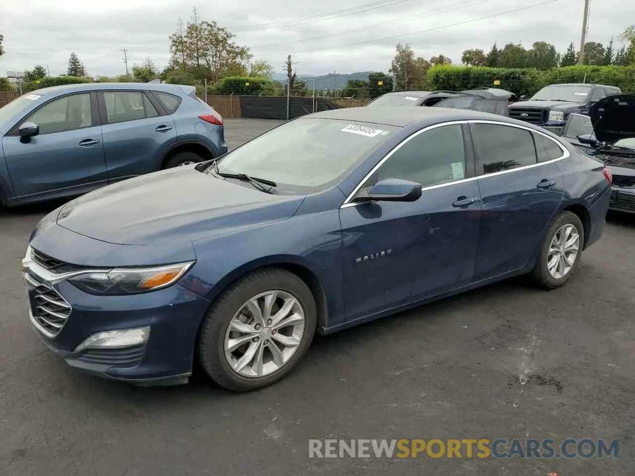 1 Photograph of a damaged car 1G1ZD5ST0KF113987 CHEVROLET MALIBU 2019
