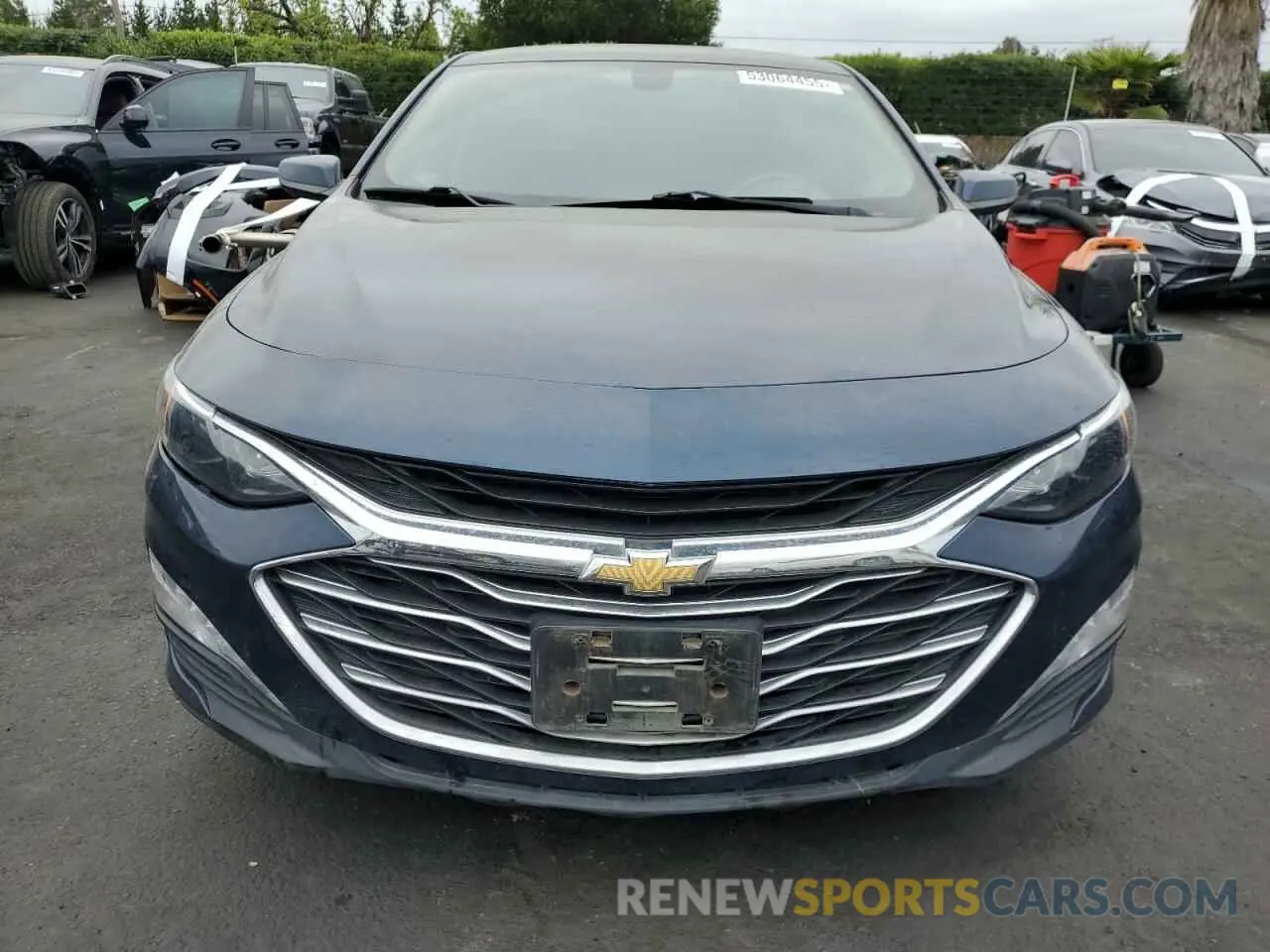 5 Photograph of a damaged car 1G1ZD5ST0KF113987 CHEVROLET MALIBU 2019