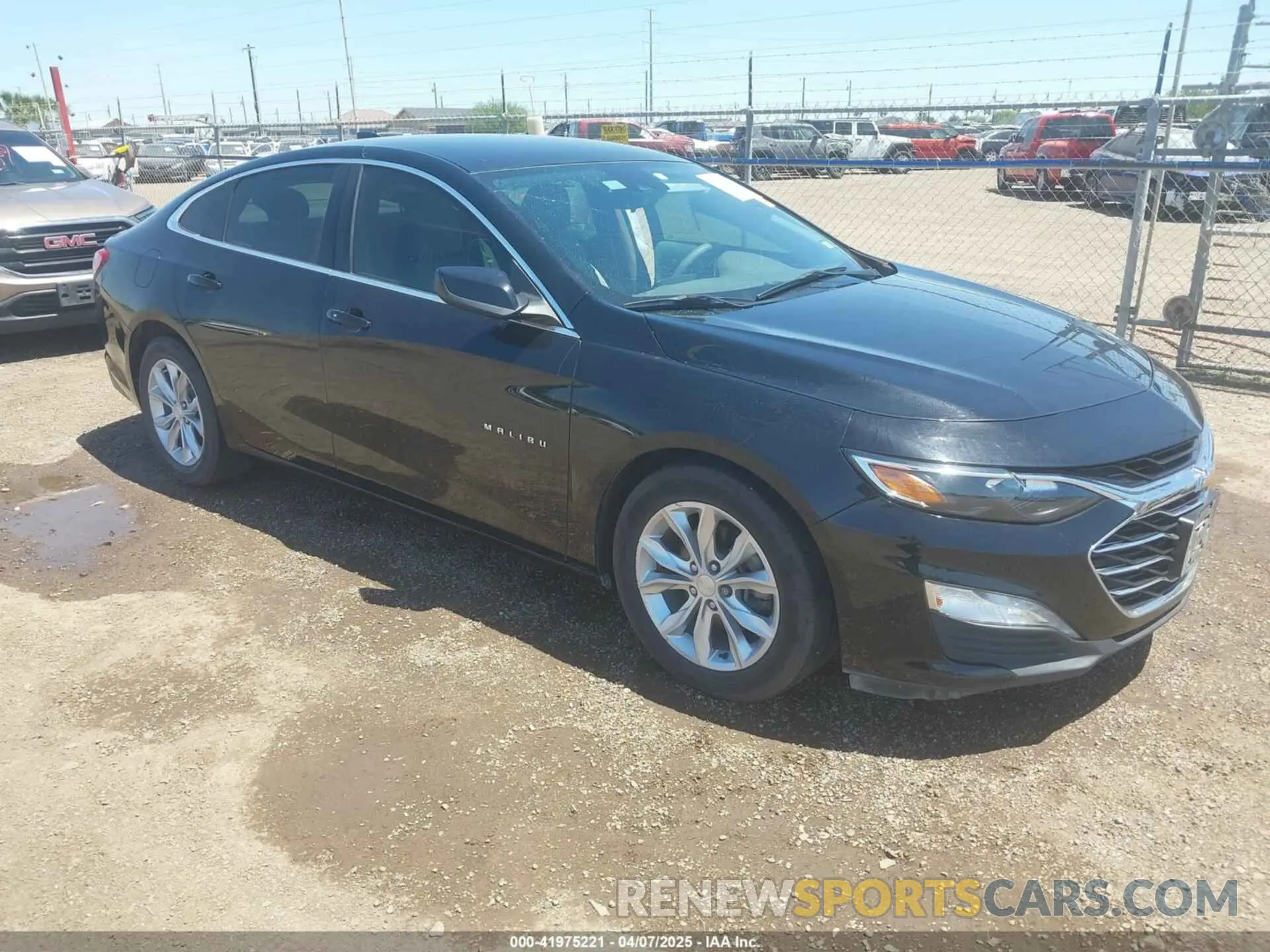 1 Photograph of a damaged car 1G1ZD5ST0KF117828 CHEVROLET MALIBU 2019