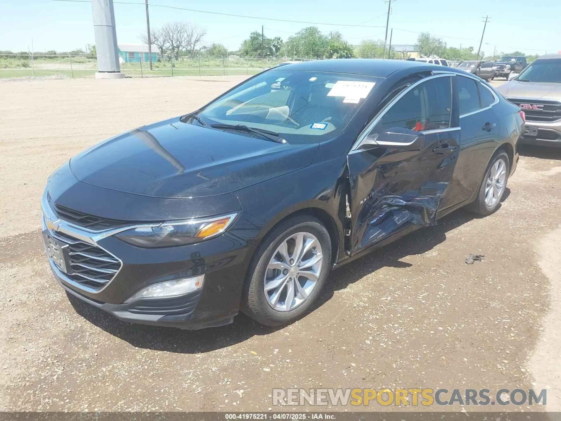 2 Photograph of a damaged car 1G1ZD5ST0KF117828 CHEVROLET MALIBU 2019