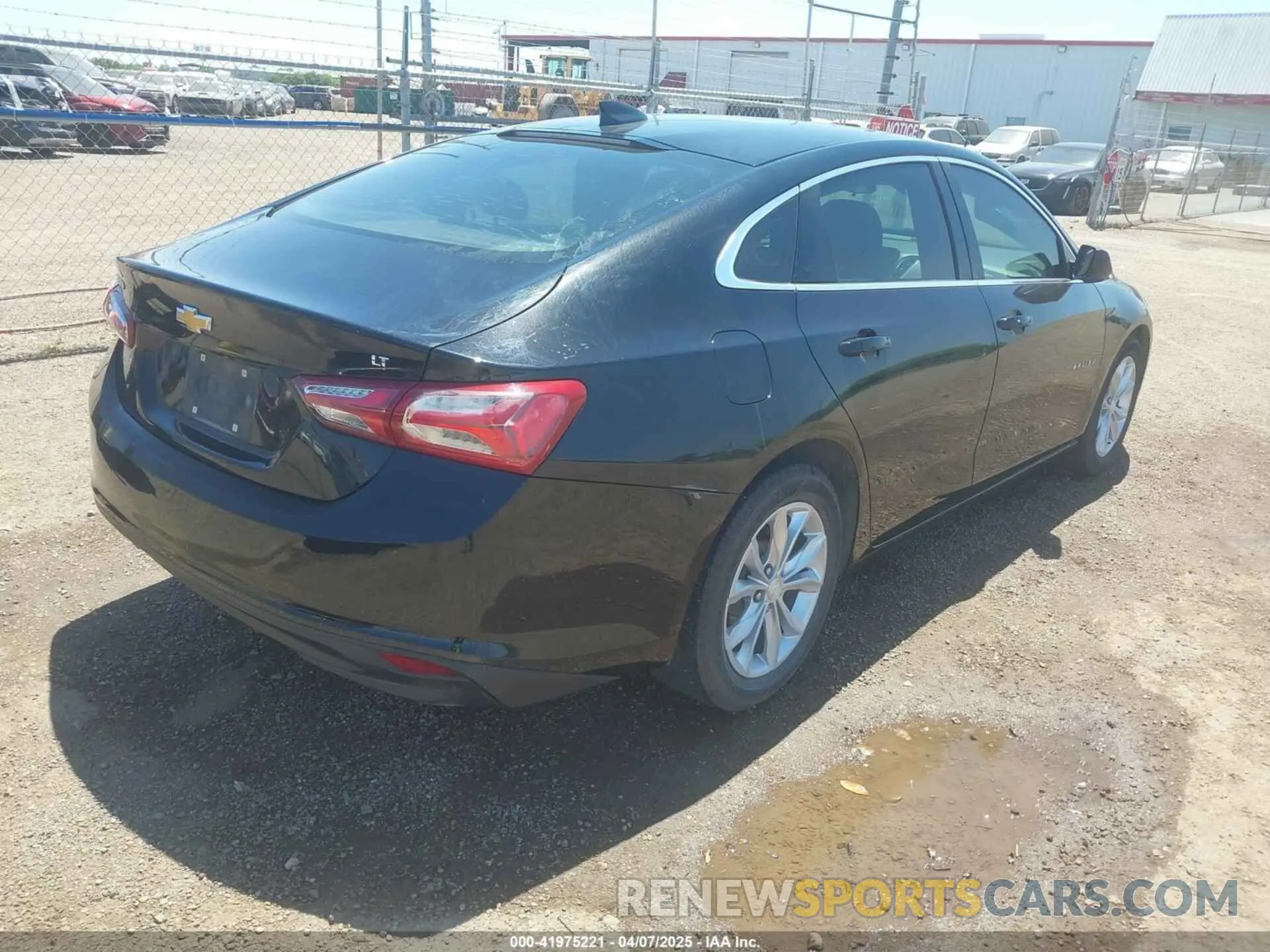 4 Photograph of a damaged car 1G1ZD5ST0KF117828 CHEVROLET MALIBU 2019