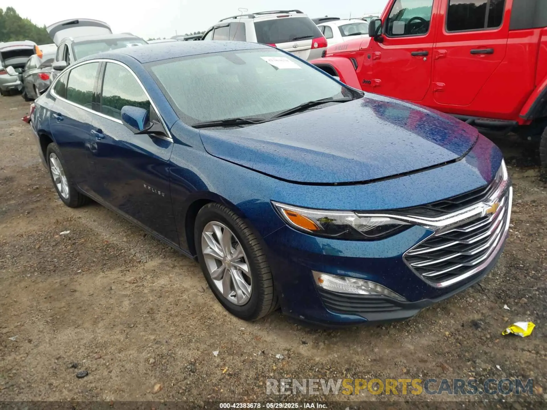 1 Photograph of a damaged car 1G1ZD5ST0KF118655 CHEVROLET MALIBU 2019
