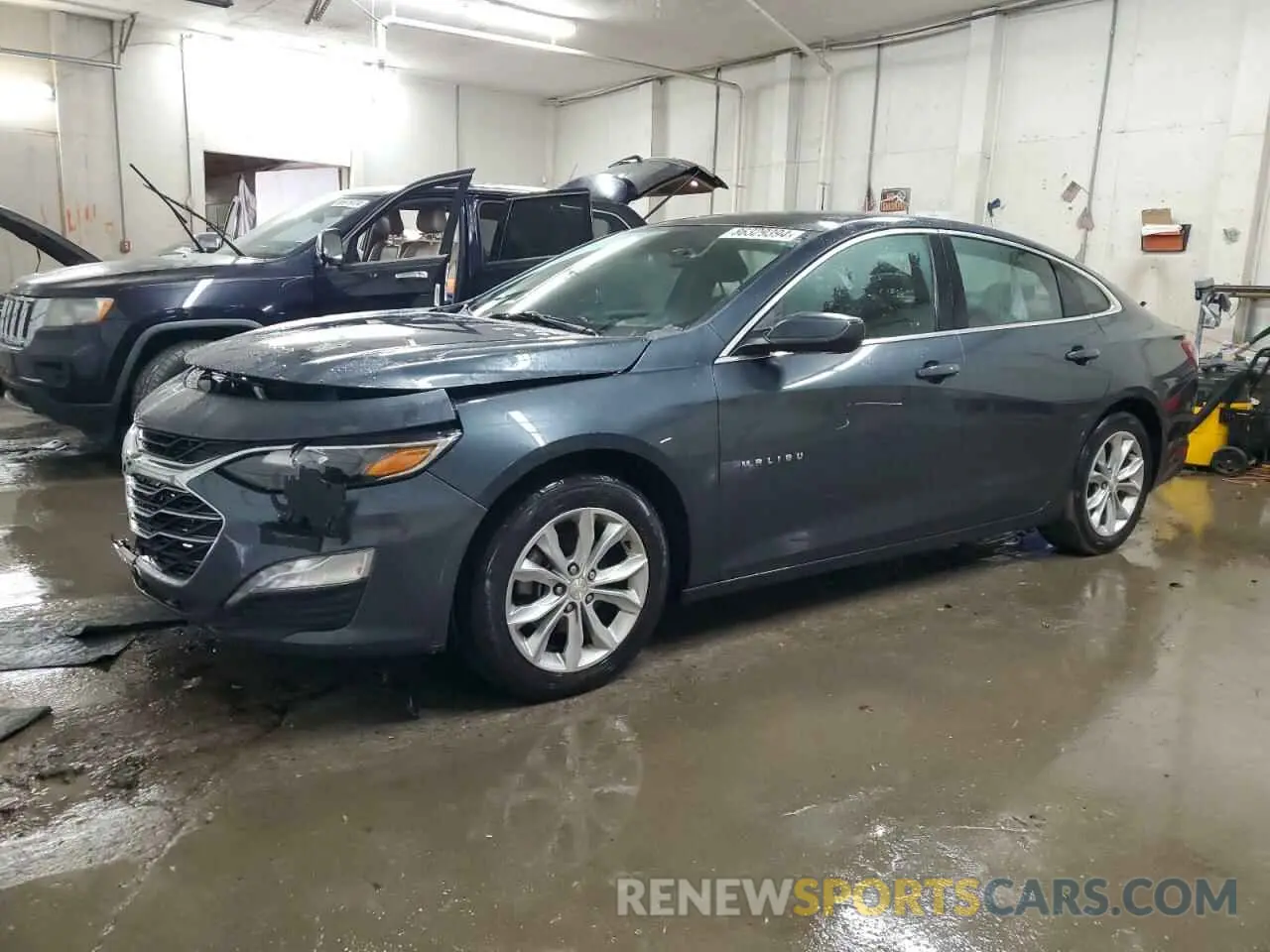 1 Photograph of a damaged car 1G1ZD5ST0KF121961 CHEVROLET MALIBU 2019