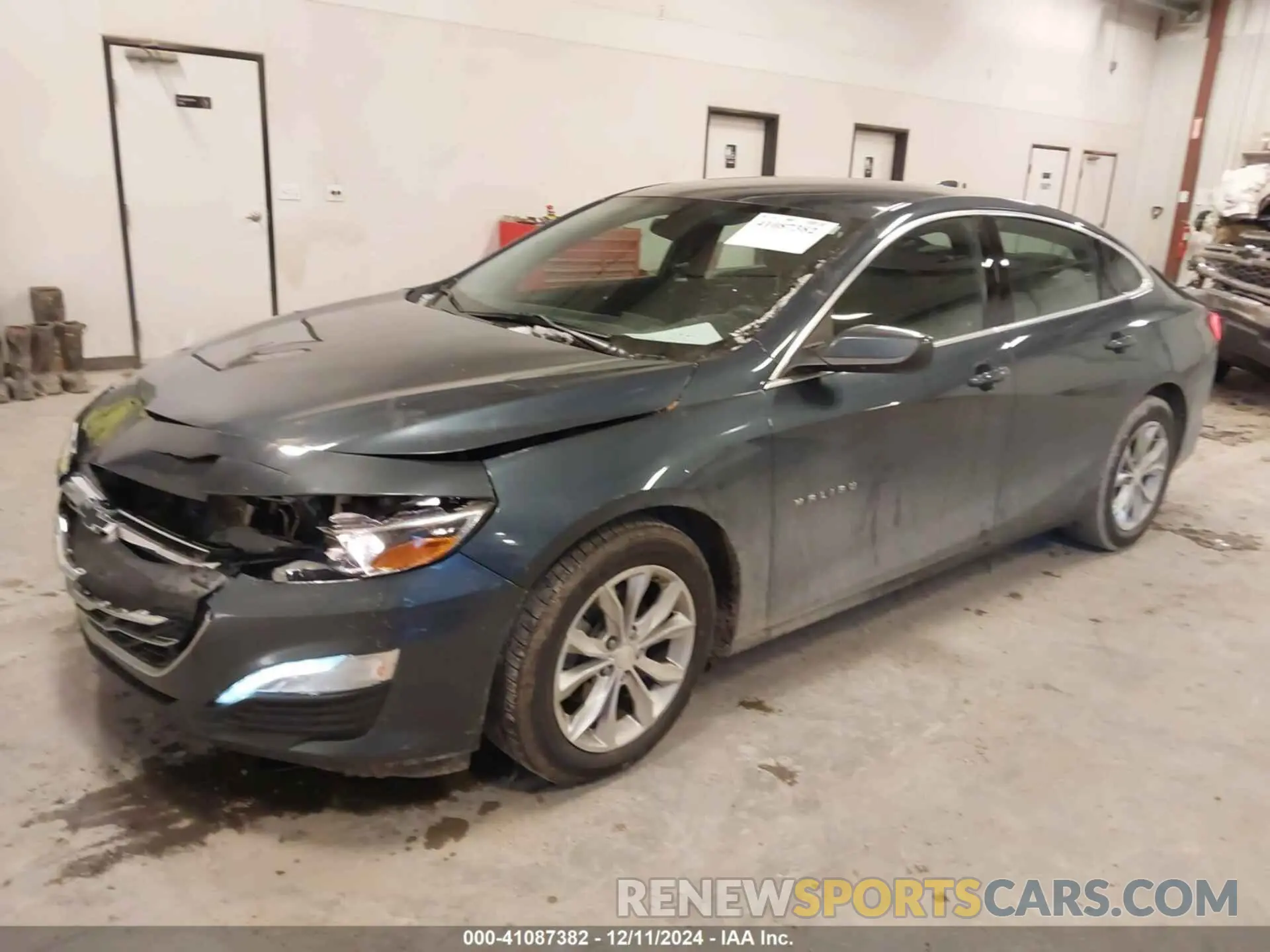 2 Photograph of a damaged car 1G1ZD5ST0KF128599 CHEVROLET MALIBU 2019