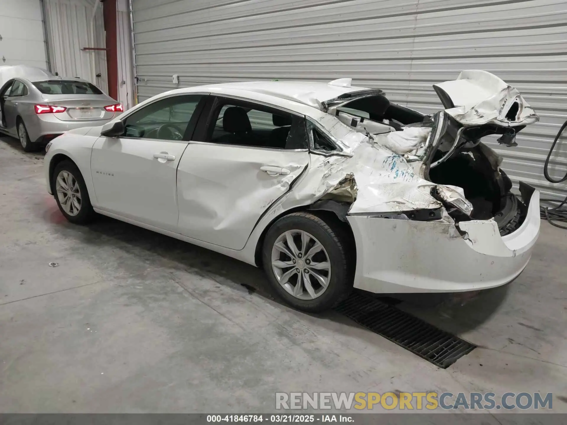 3 Photograph of a damaged car 1G1ZD5ST0KF129686 CHEVROLET MALIBU 2019