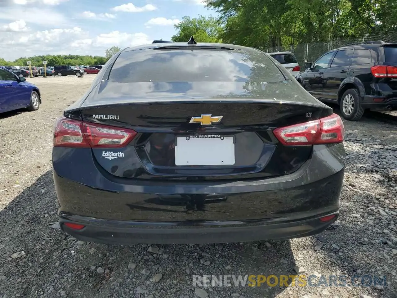 6 Photograph of a damaged car 1G1ZD5ST0KF136587 CHEVROLET MALIBU 2019