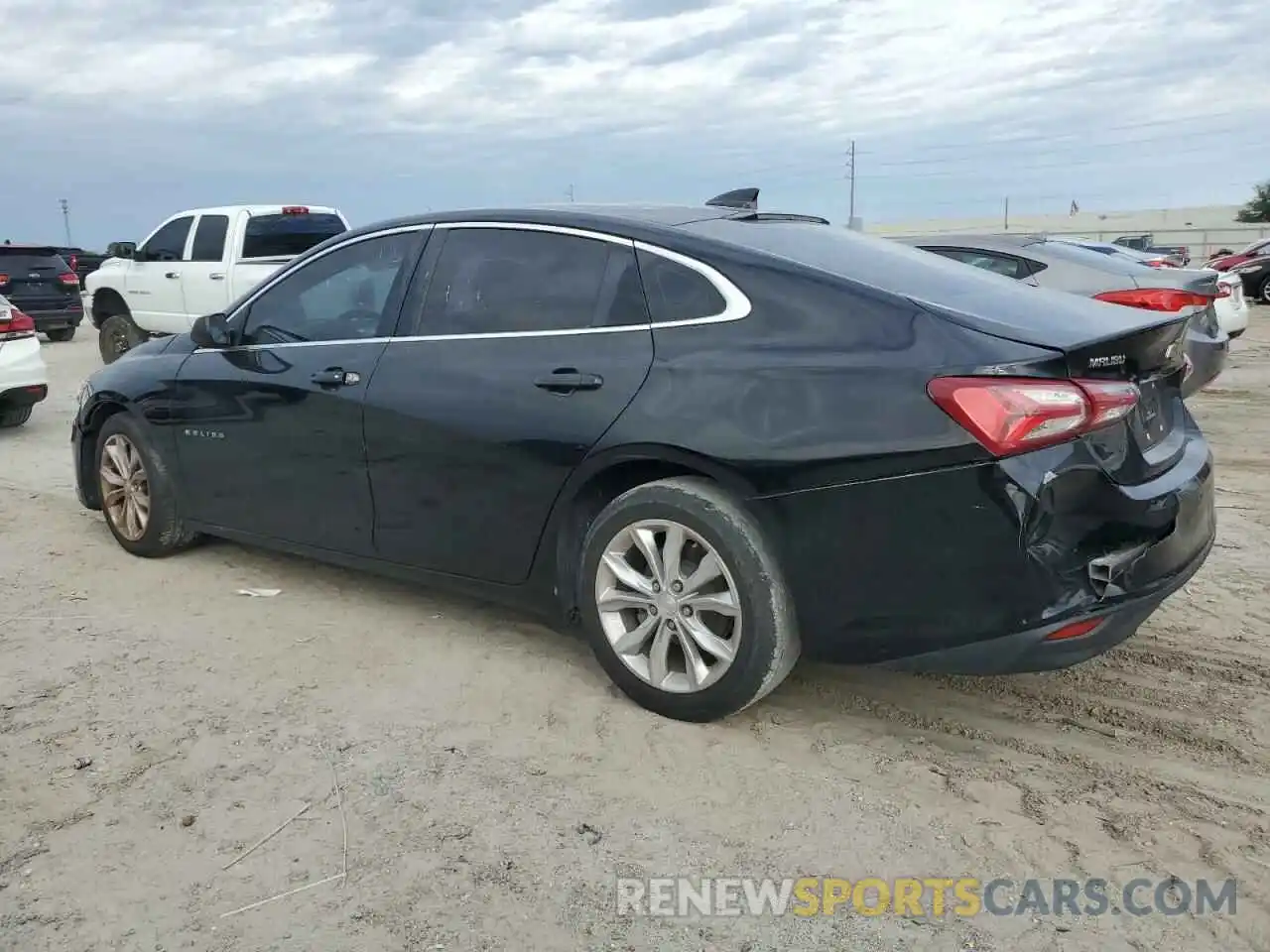 2 Photograph of a damaged car 1G1ZD5ST0KF139246 CHEVROLET MALIBU 2019