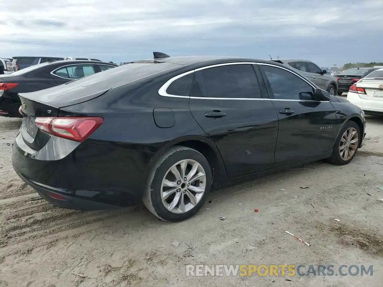 3 Photograph of a damaged car 1G1ZD5ST0KF139246 CHEVROLET MALIBU 2019