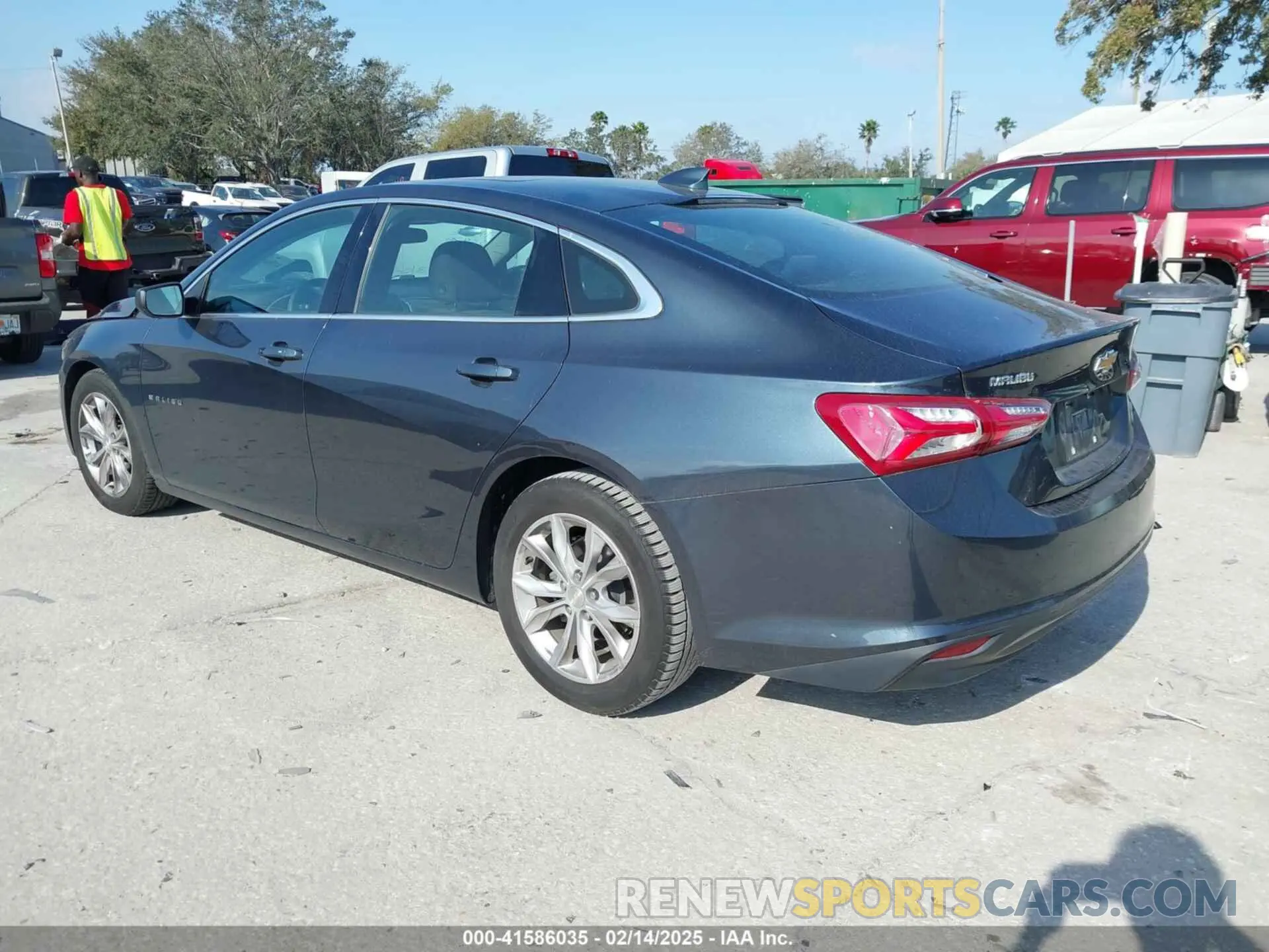 3 Photograph of a damaged car 1G1ZD5ST0KF140137 CHEVROLET MALIBU 2019