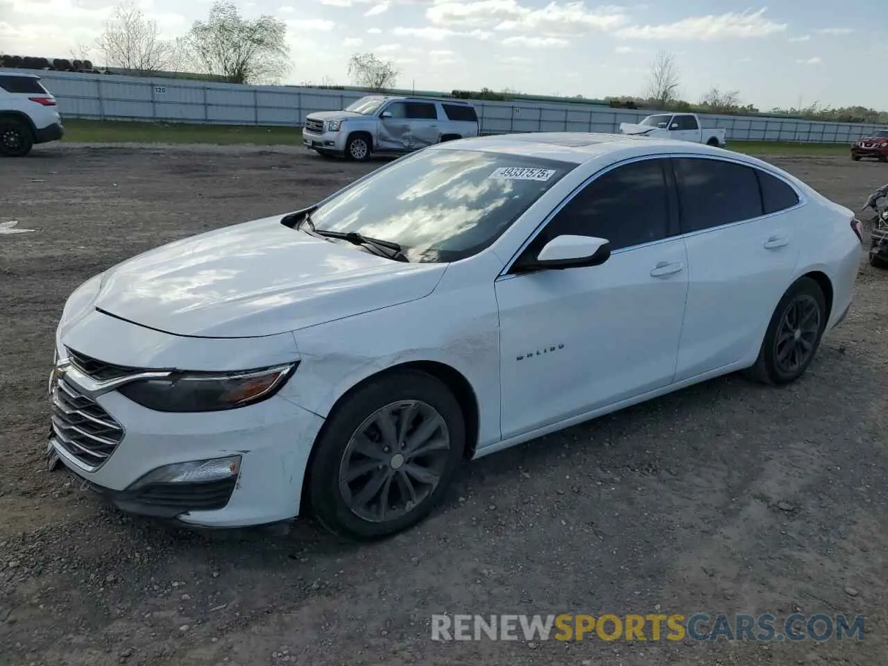 1 Photograph of a damaged car 1G1ZD5ST0KF144768 CHEVROLET MALIBU 2019