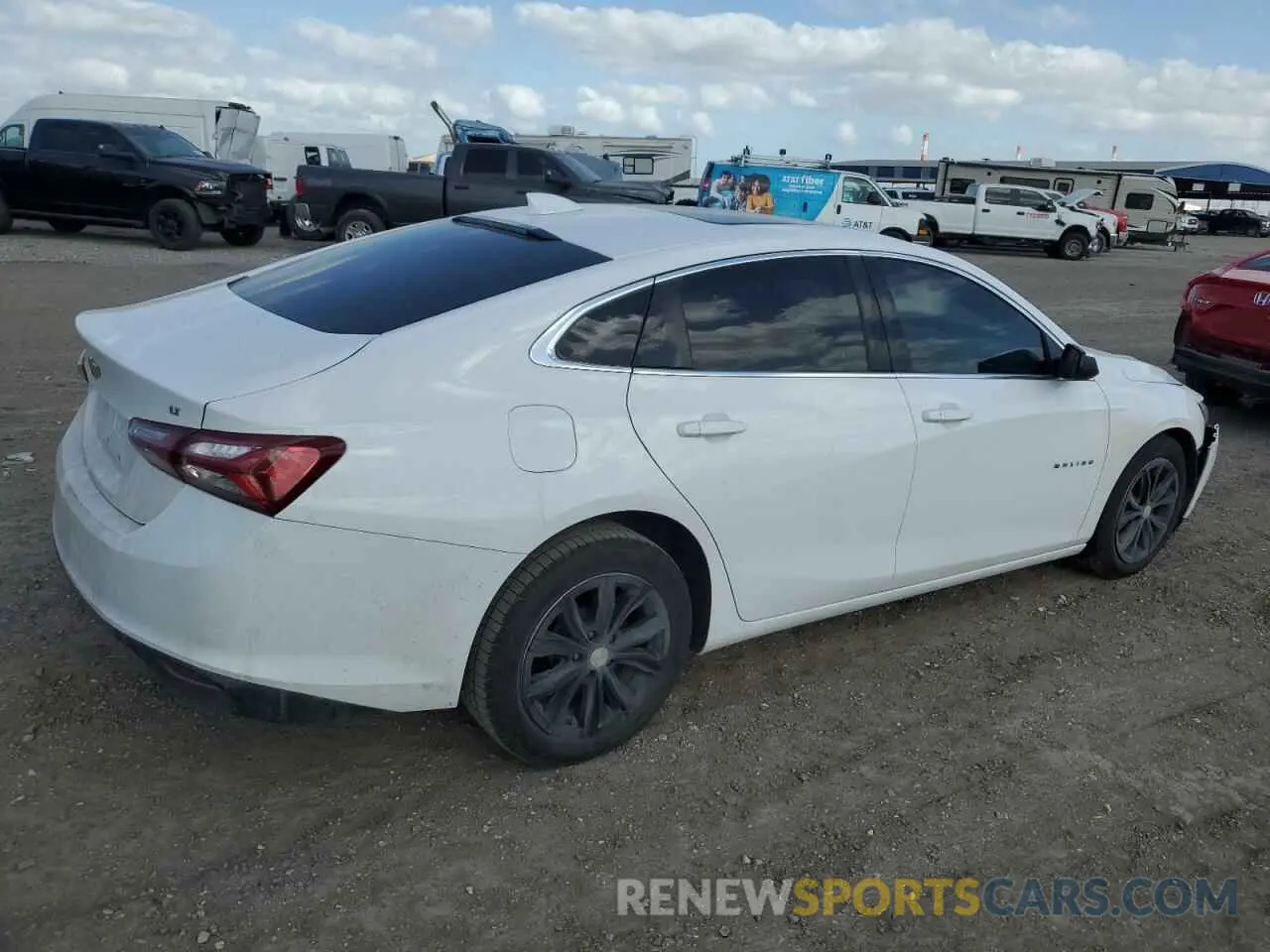 3 Photograph of a damaged car 1G1ZD5ST0KF144768 CHEVROLET MALIBU 2019