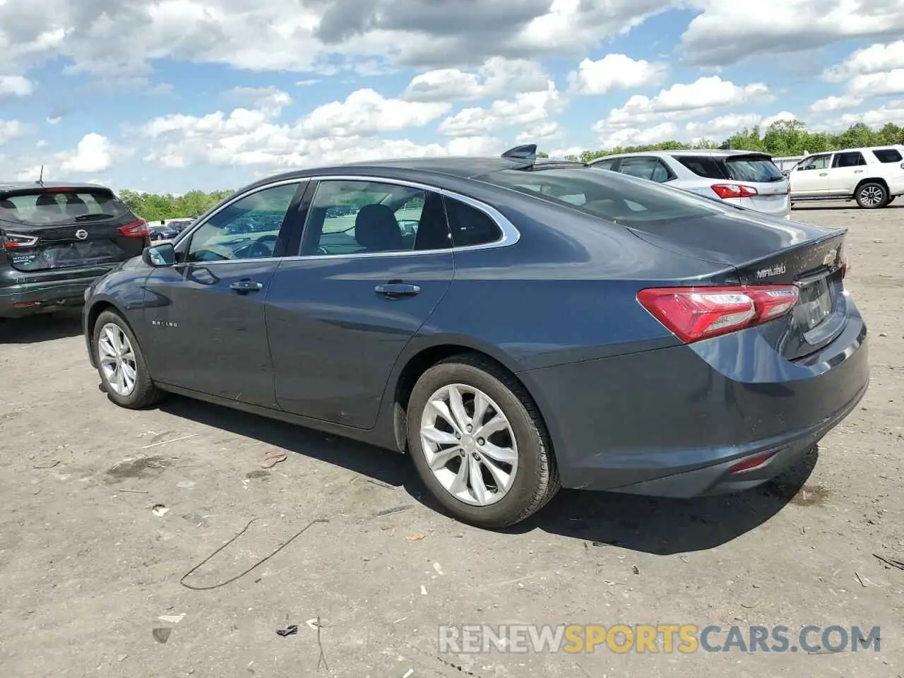 2 Photograph of a damaged car 1G1ZD5ST0KF153941 CHEVROLET MALIBU 2019