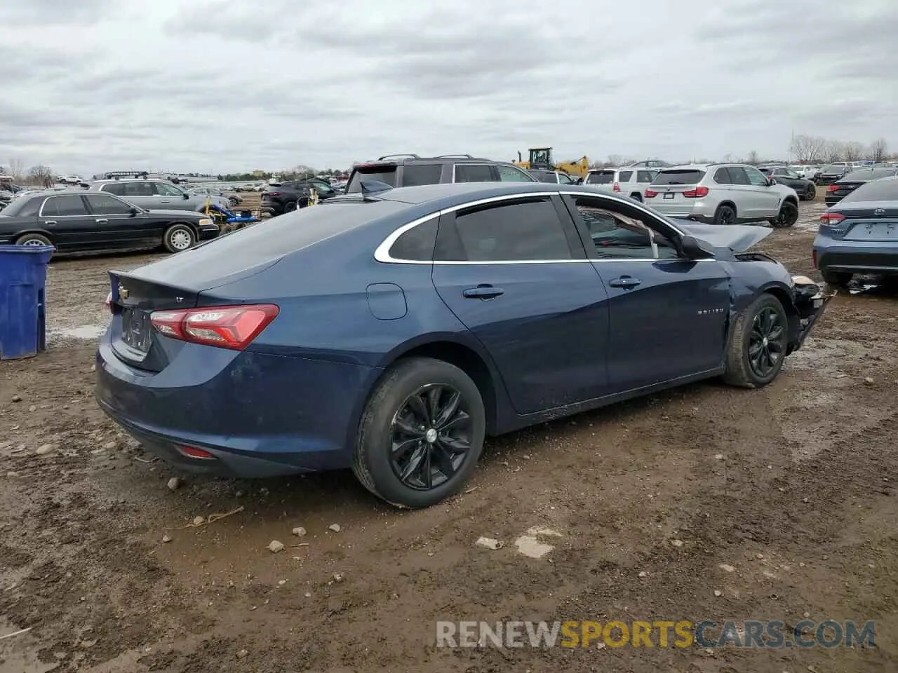 3 Photograph of a damaged car 1G1ZD5ST0KF159562 CHEVROLET MALIBU 2019