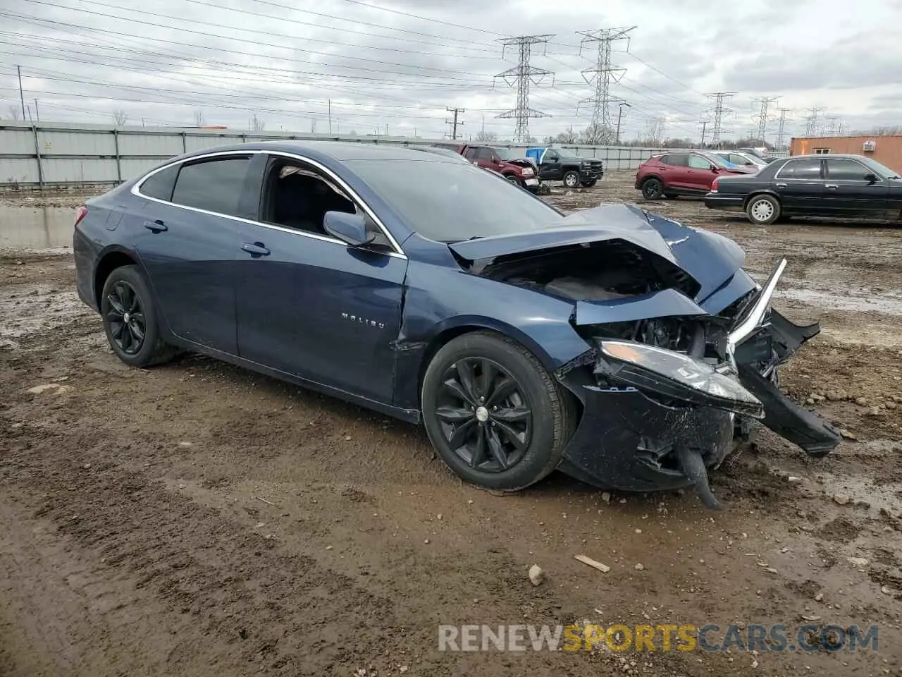 4 Photograph of a damaged car 1G1ZD5ST0KF159562 CHEVROLET MALIBU 2019