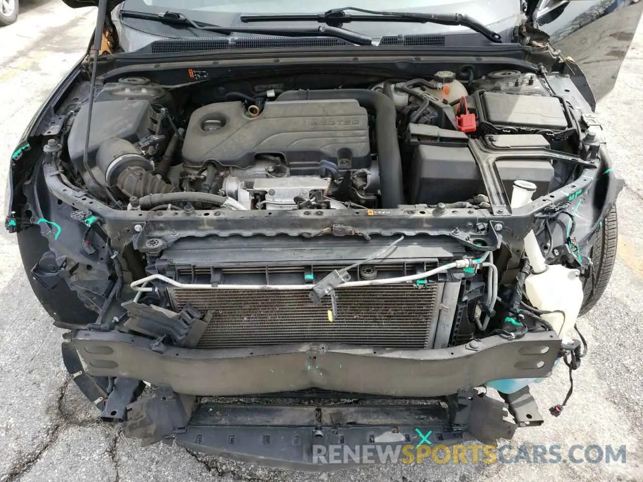 11 Photograph of a damaged car 1G1ZD5ST0KF161652 CHEVROLET MALIBU 2019
