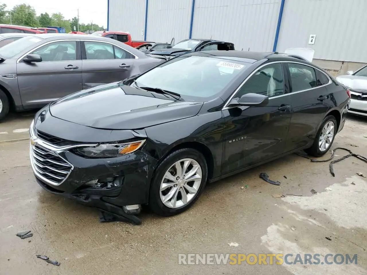1 Photograph of a damaged car 1G1ZD5ST0KF167807 CHEVROLET MALIBU 2019
