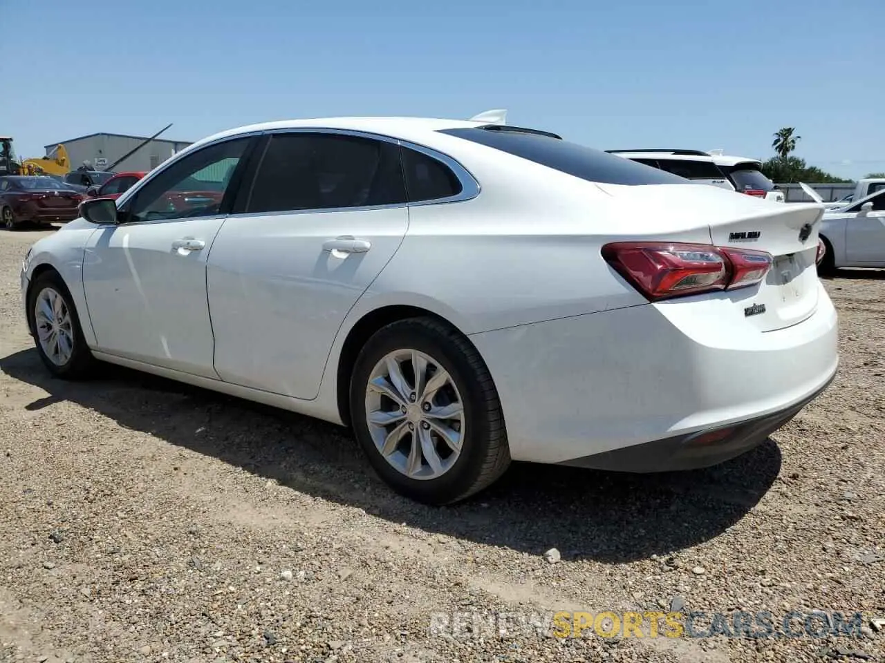 2 Photograph of a damaged car 1G1ZD5ST0KF170366 CHEVROLET MALIBU 2019
