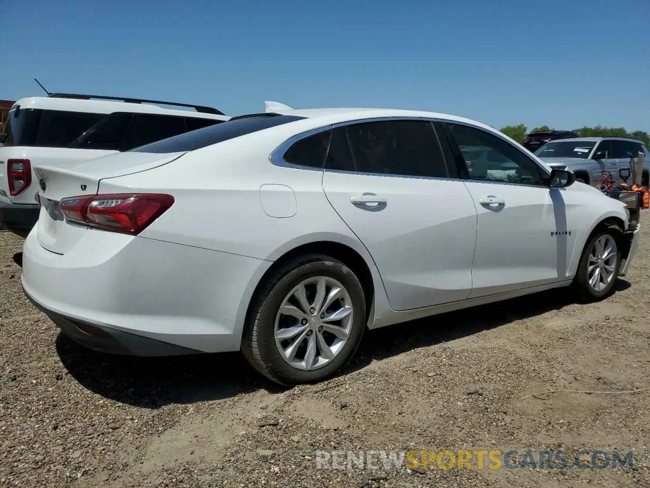 3 Photograph of a damaged car 1G1ZD5ST0KF170366 CHEVROLET MALIBU 2019