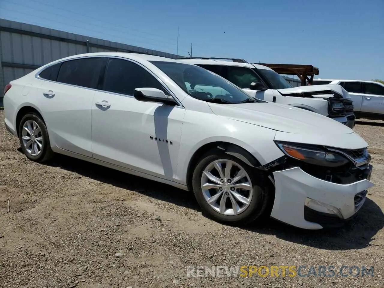 4 Photograph of a damaged car 1G1ZD5ST0KF170366 CHEVROLET MALIBU 2019