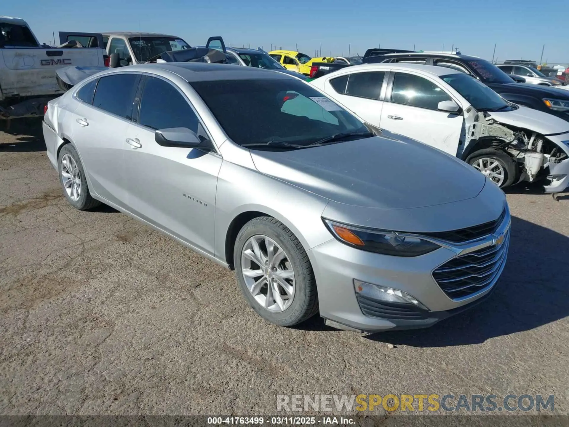 1 Photograph of a damaged car 1G1ZD5ST0KF173011 CHEVROLET MALIBU 2019