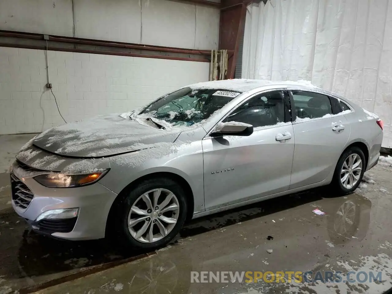1 Photograph of a damaged car 1G1ZD5ST0KF175146 CHEVROLET MALIBU 2019