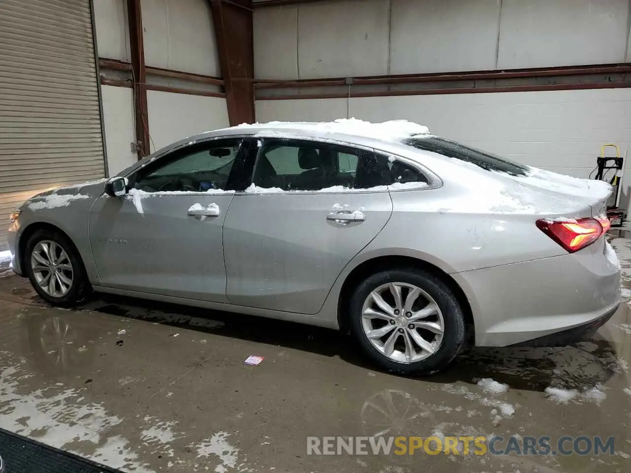 2 Photograph of a damaged car 1G1ZD5ST0KF175146 CHEVROLET MALIBU 2019