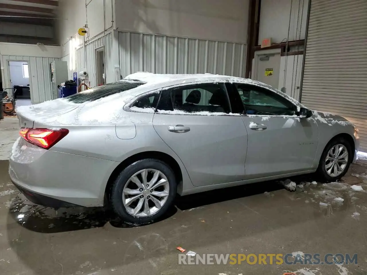 3 Photograph of a damaged car 1G1ZD5ST0KF175146 CHEVROLET MALIBU 2019