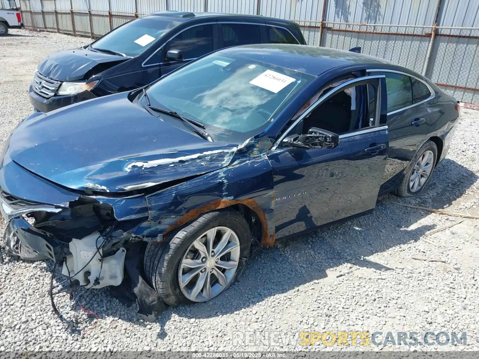 2 Photograph of a damaged car 1G1ZD5ST0KF207397 CHEVROLET MALIBU 2019