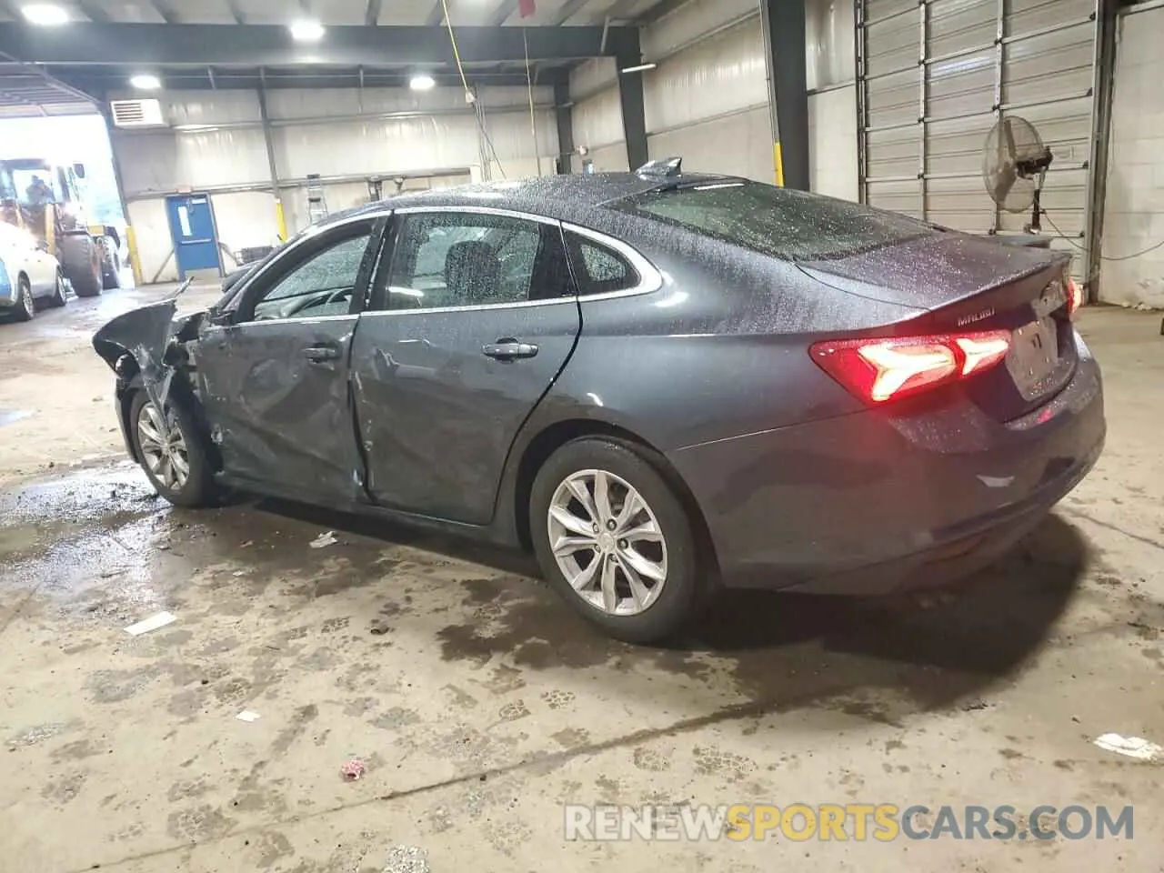 2 Photograph of a damaged car 1G1ZD5ST0KF207870 CHEVROLET MALIBU 2019