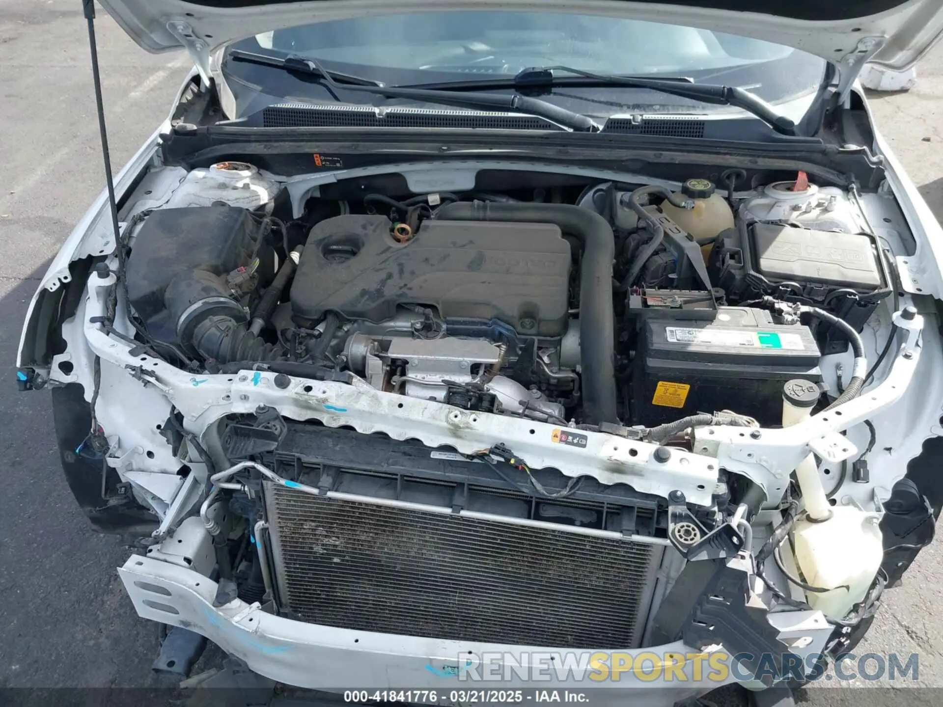 10 Photograph of a damaged car 1G1ZD5ST0KF225964 CHEVROLET MALIBU 2019
