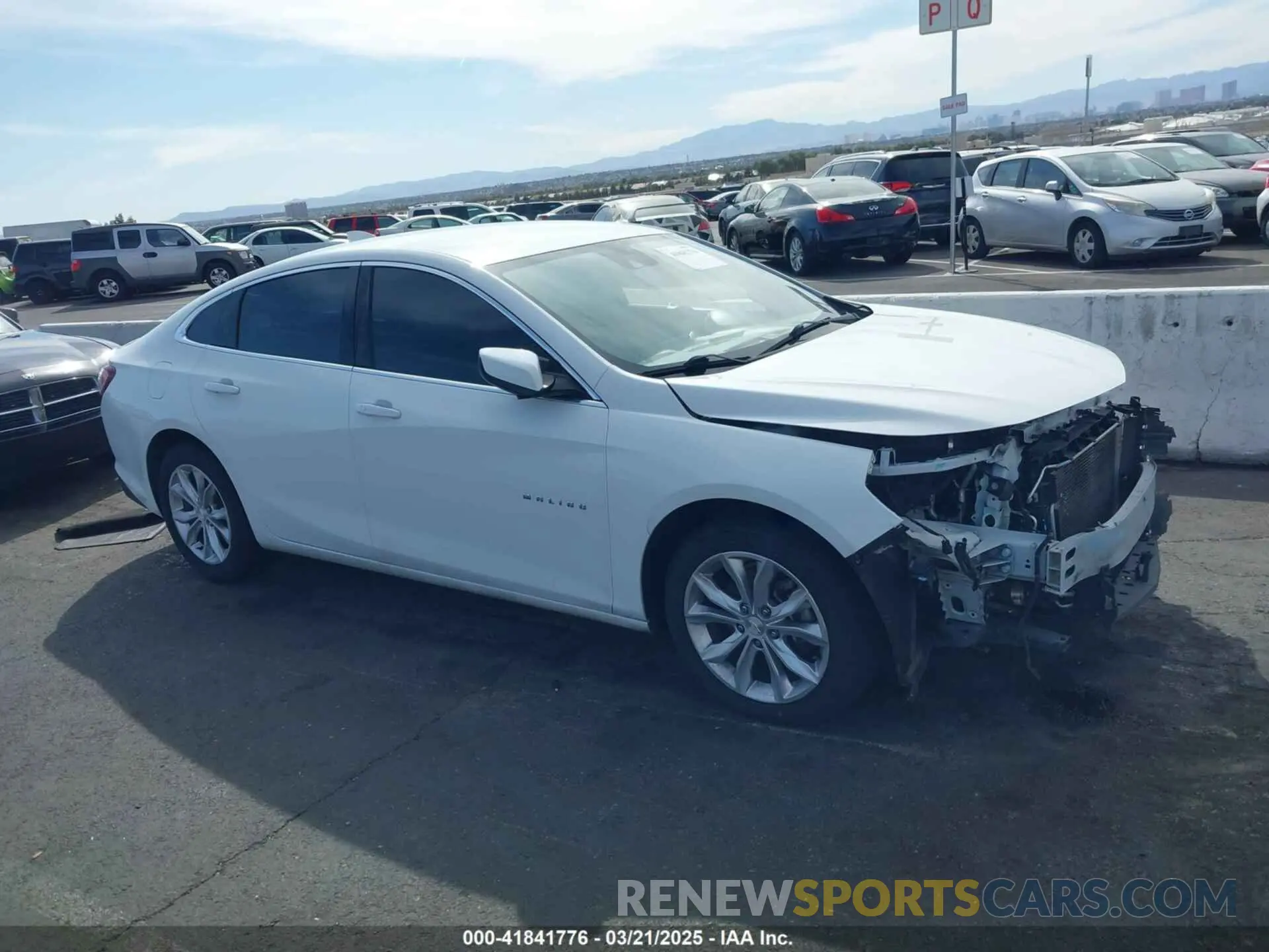 19 Photograph of a damaged car 1G1ZD5ST0KF225964 CHEVROLET MALIBU 2019