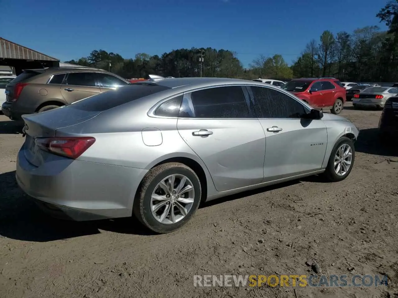 3 Photograph of a damaged car 1G1ZD5ST1KF110984 CHEVROLET MALIBU 2019