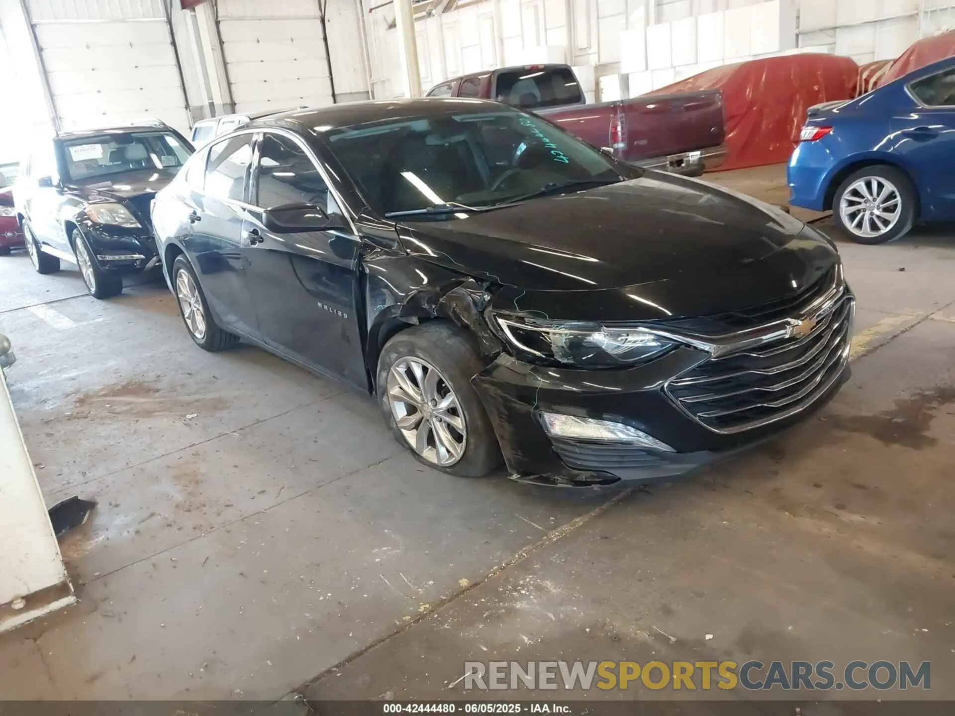 1 Photograph of a damaged car 1G1ZD5ST1KF114260 CHEVROLET MALIBU 2019