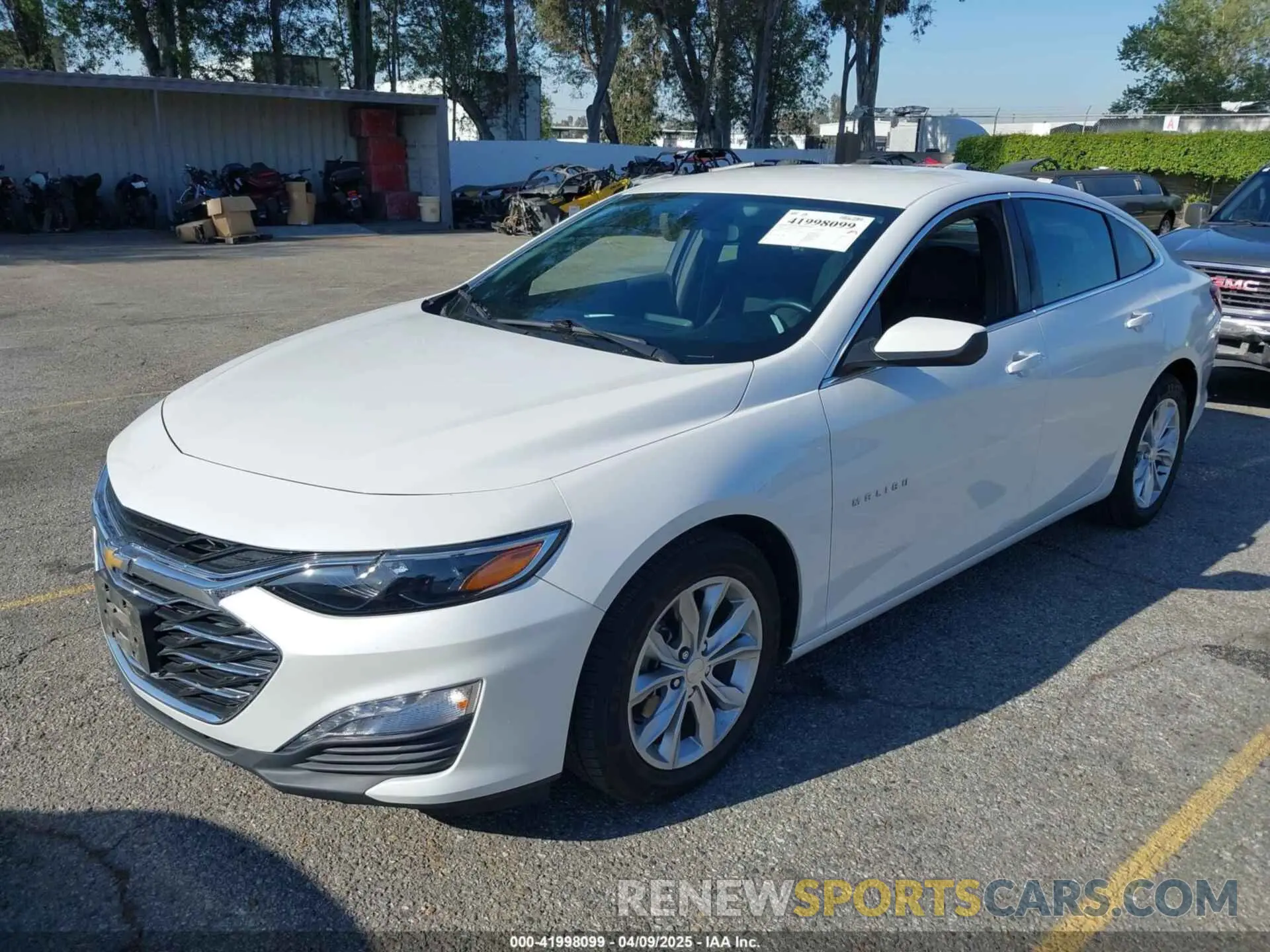 2 Photograph of a damaged car 1G1ZD5ST1KF115201 CHEVROLET MALIBU 2019