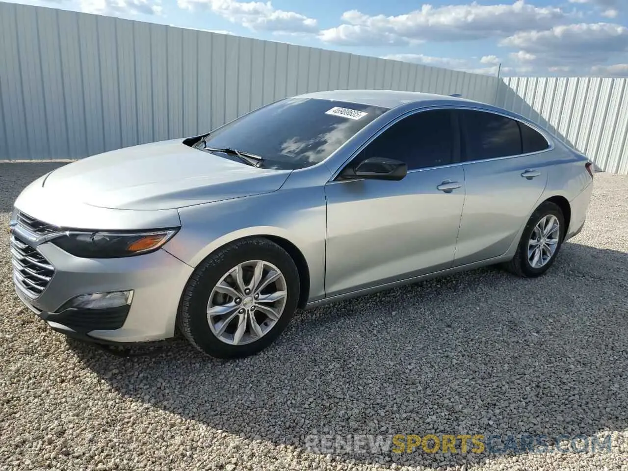 1 Photograph of a damaged car 1G1ZD5ST1KF117269 CHEVROLET MALIBU 2019