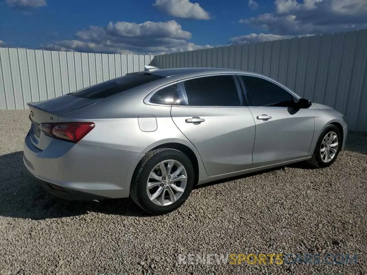 3 Photograph of a damaged car 1G1ZD5ST1KF117269 CHEVROLET MALIBU 2019